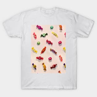 Sweet Candy Painted Pattern T-Shirt